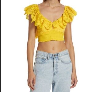 Alice and Olivia crop top